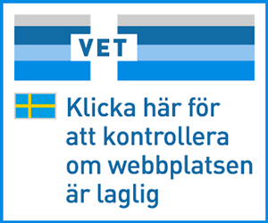 Klicka här för att kontrollera att webbplatsen är laglig